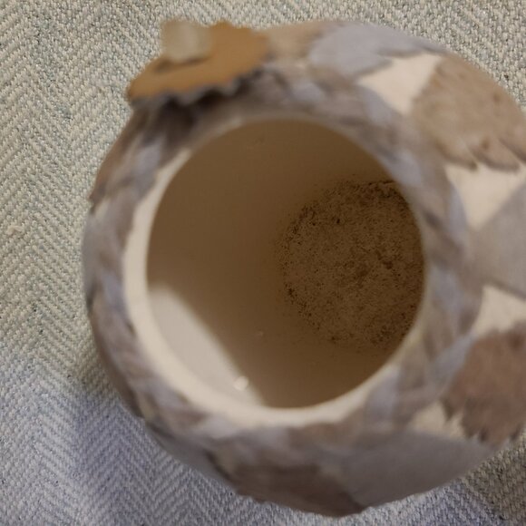 Small southwestern style vase/pot textured 4” - Picture 6 of 7